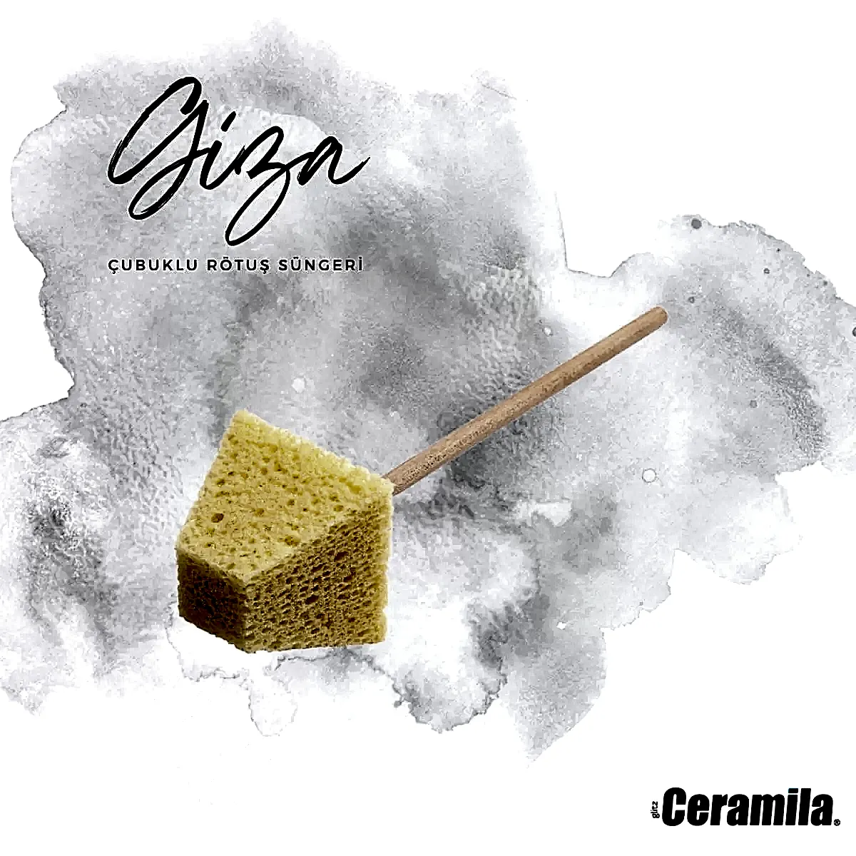 Ceramila - Giza 3048 Piramit Çubuklu Rötüş Süngeri