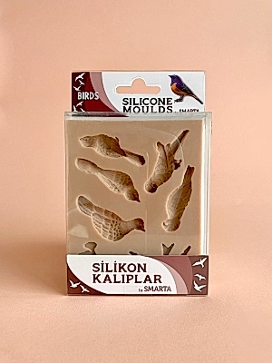 Smarta™ - Kuşlar - Smarta™ Silikon Kalıp