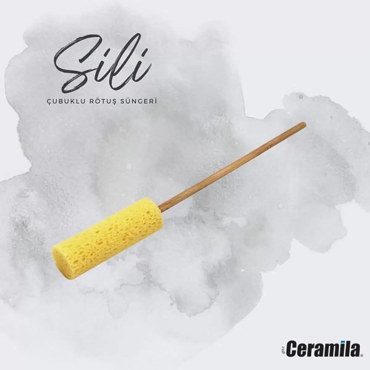 Ceramila - Sili 3024 Çubuklu Rötuş Süngeri 30x90 mm