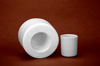  - Sır Ayaklı Silindir Fincan Döküm Kalıbı 5x6,5 cm