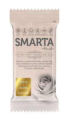 Smarta™ - Smarta™ Modelleme Hamuru Metalik Altın 60gr