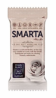 Smarta™ - Smarta™ Modelleme Hamuru Metalik Siyah İnci 60gr